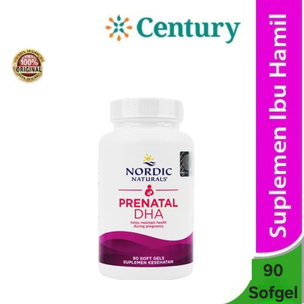 Nordic prenatal DHA 90 softgel / kehamilan/menyusui/DHA bayi/bayi cerdas/pintar
