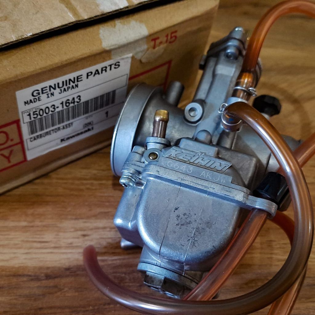 (Second) Karbu Karburator PWK 28 PWK28 KX 100 KX100 Original Kawasaki