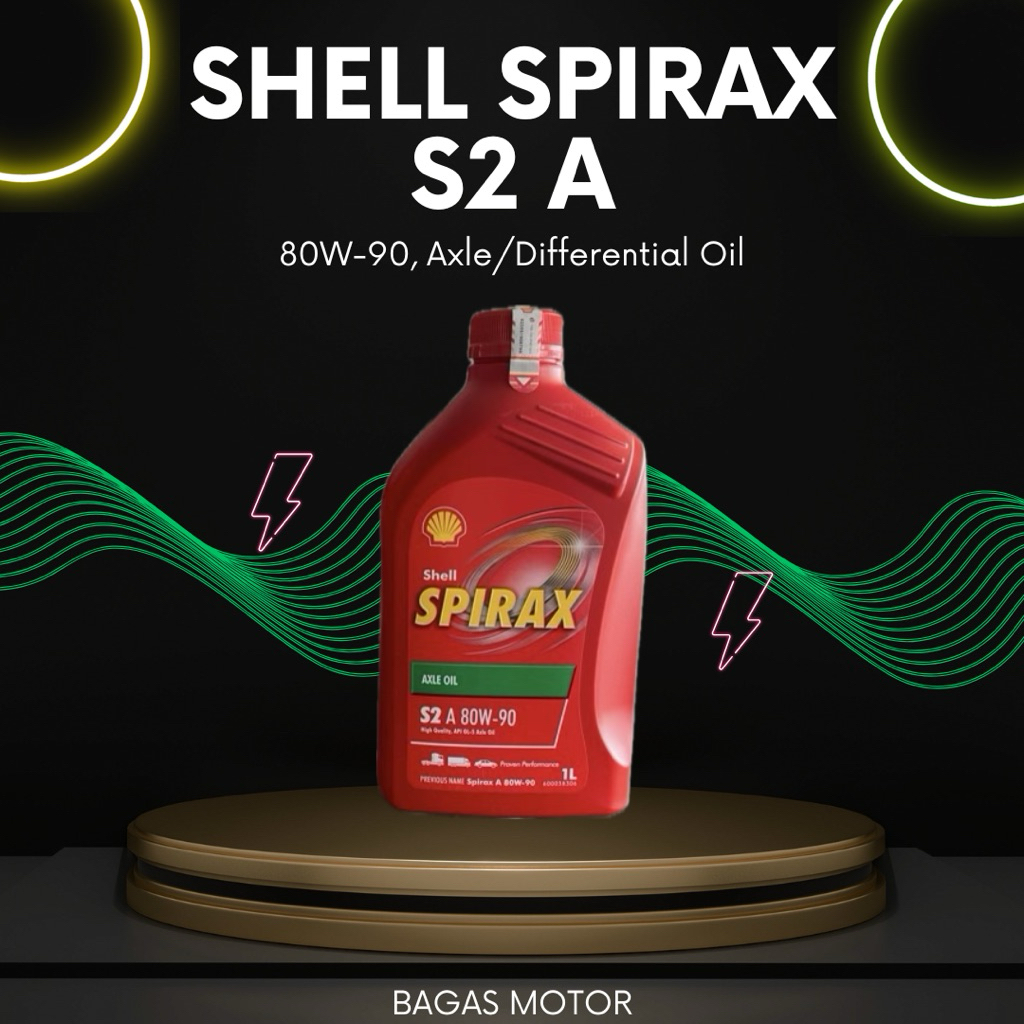 Oli Gardan Mobil Shell Spirax S2 A 80W-90