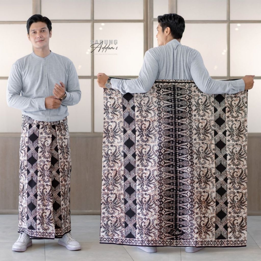 Sarung Batik Pekalongan pria Dewasa Original Addams | Sarung Batik Wanita | Sarung Batik Cap Origina