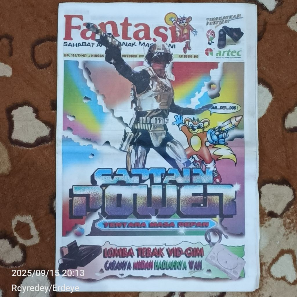 Tabloid Fantasi no 155 Oktober 1996