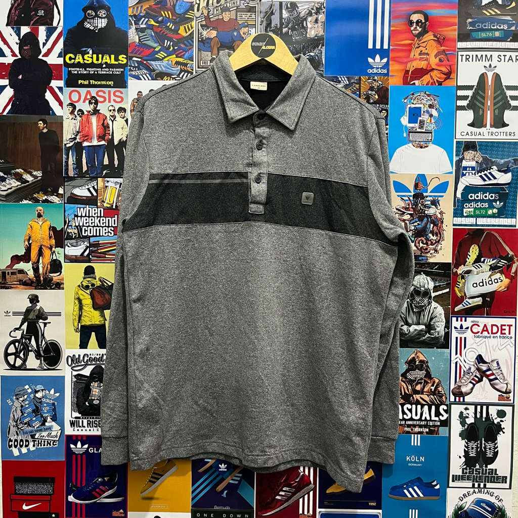 Long Sleeve / Polo Shirt / Vintage / Second / PARKLAND