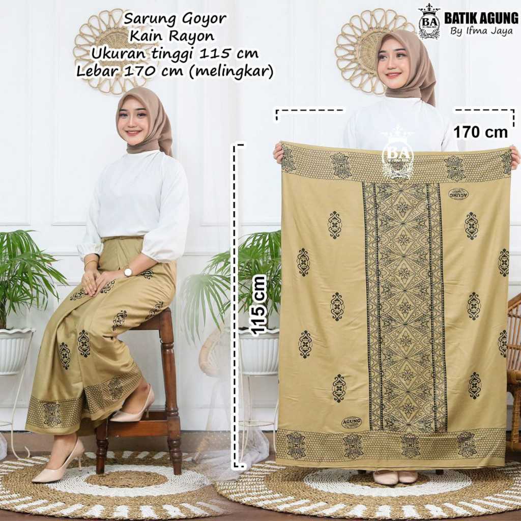 Sarung Batik Rayon Adem Terbaru - Batik Agung