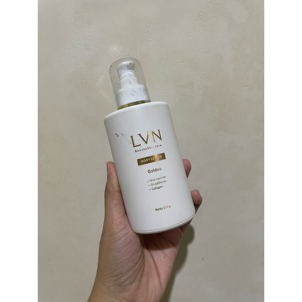 PRELOVED- LVN BODY SERUM RASA GOLDEA