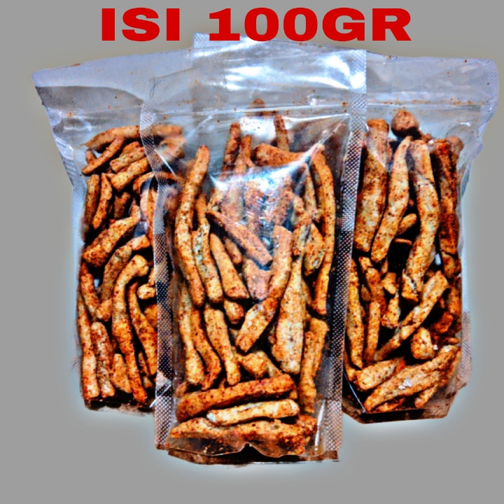 

BEST SELLER BASRENG PEDAS DAUN JERUK ISI 100GRAM [MRG]