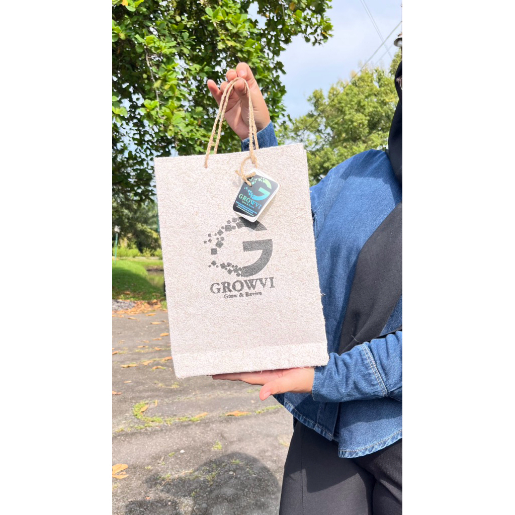 PAPERBAG Aestetic - Kertas Benih - Plantable Seed Paper