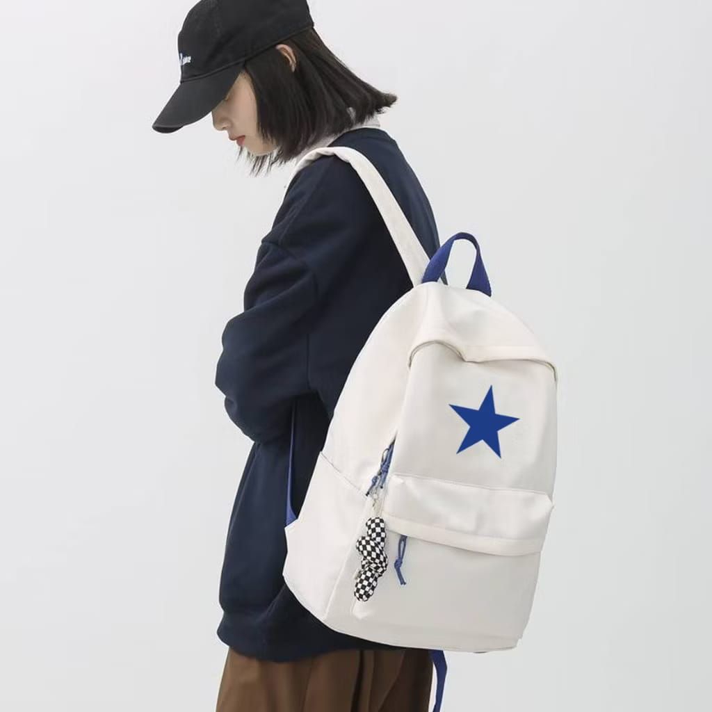 Tas ransel anak sekolah SD SMP SMA Kuliah tas punggung Bagpack DESTRO warna hitam