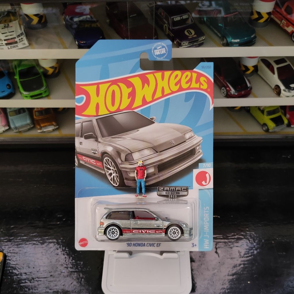 Hot Wheels Civic EF ZAMAC 2023(Free Protector)
