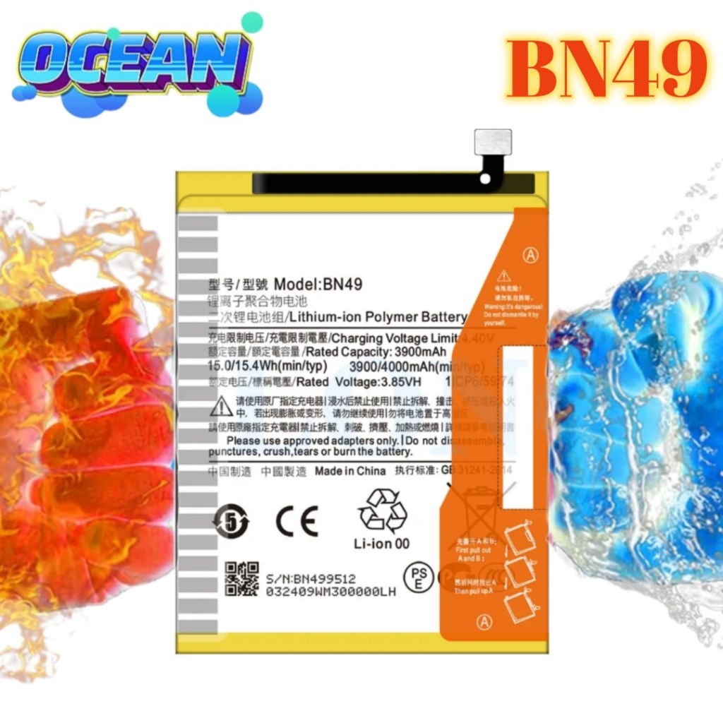 Baterai Batre Battery Redmi 7A BN 49 Original Battery Batrai Redmi 7 A BN49 Original