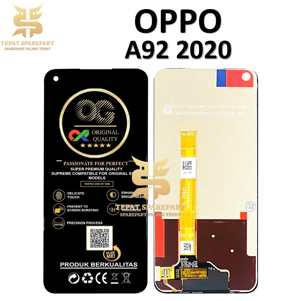 LCD TOUCHSCREEN OPPO  A92 2020  ORIGINAL 100% FULLSET
