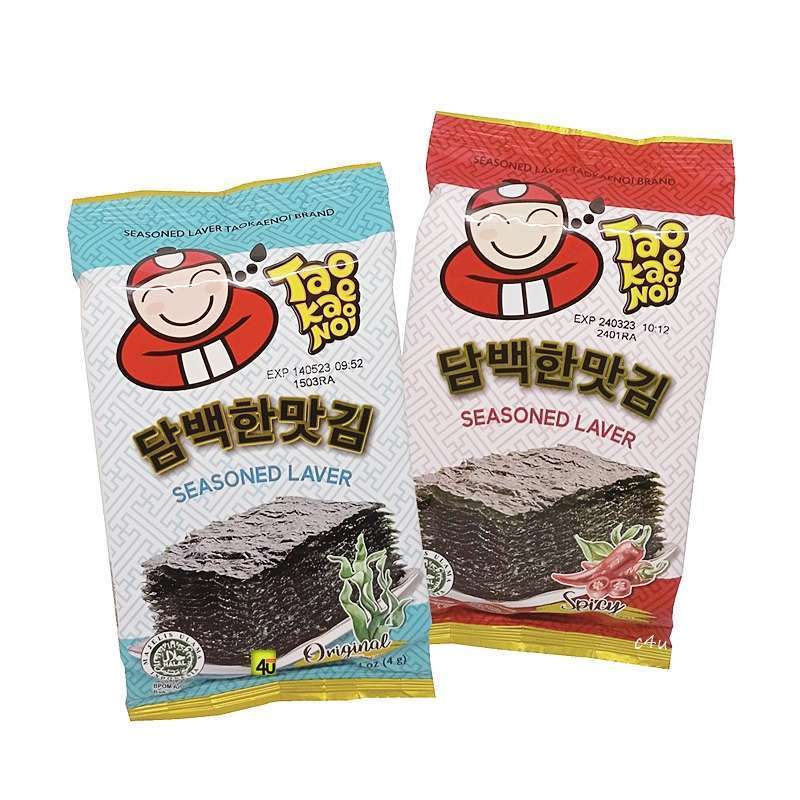 

Tao Kae Noi Seasoned Laver Nori 2 x 4 g Rumput Laut