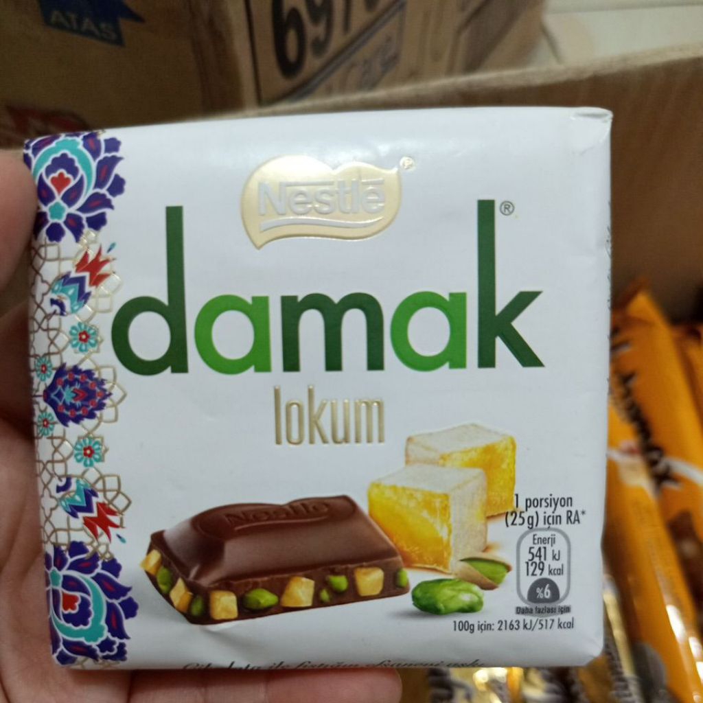 

coklat nestle damak lokum