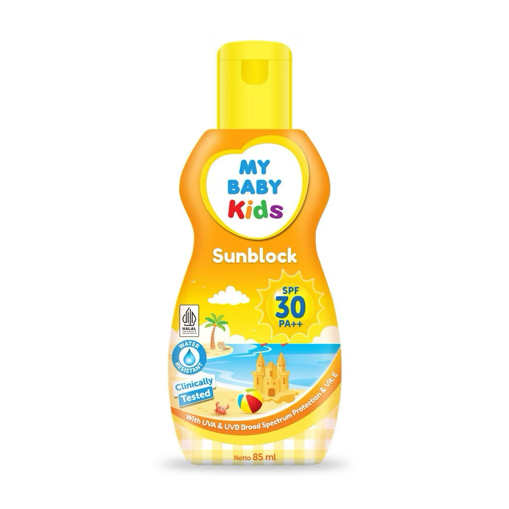 My Baby Kids Sunblock SPF30 85ml | Sunblock anak