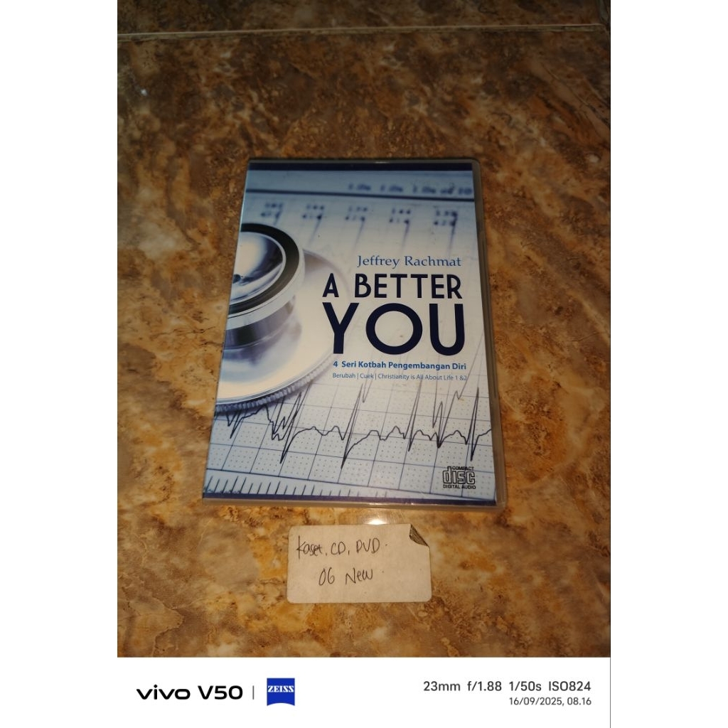Kaset CD A Better You - Jeffrey Rachmat