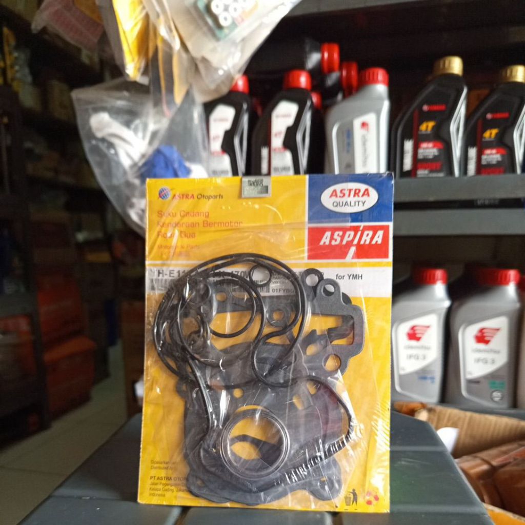 GASKET TOP / PAKING TOPSET / PAKING BLOK ATAS BAWAH MOTOR YAMAHA  VIXION LAMA (2007-2012) / VIXION N