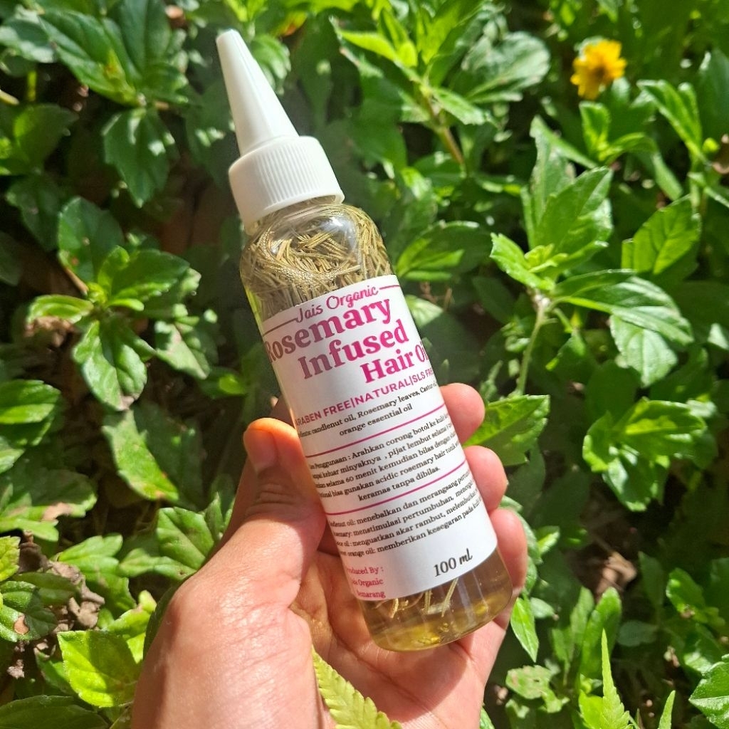 ROSEMARY INFUSED HAIR OIL / NATURAL HAIR OIL