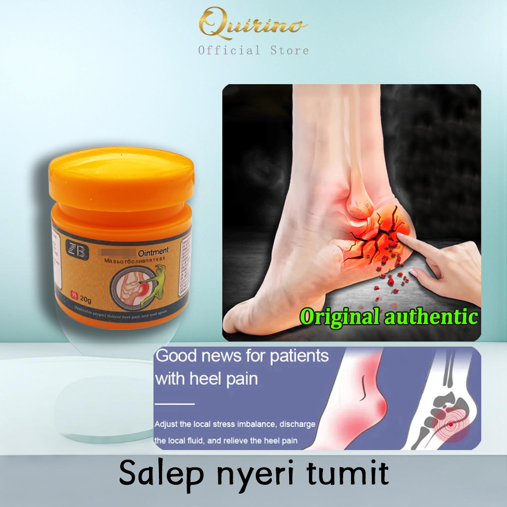 Quirino obat sakit tumit plantar fasciitis terapi obat sakit telapak kaki pereda nyeri tumit terapi 