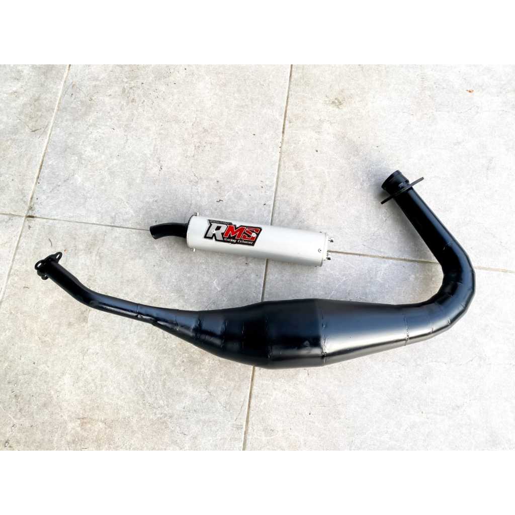 Knalpot kolong repsol RX King full stainless model ninja