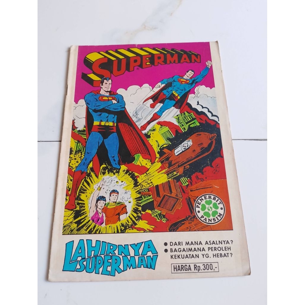 Komik langka Lahirnya Superman
