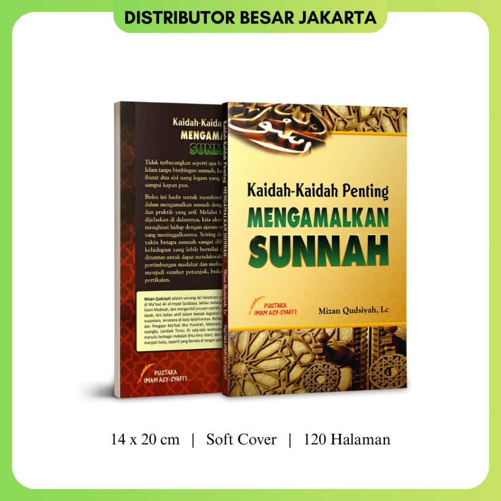 Buku Kaidah Kaidah Penting Mengamalkan Sunnah Pustaka Imam Syafii