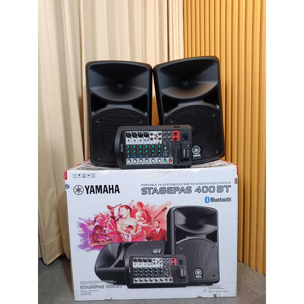 Yamaha Stagepas 400BT Speaker Portable PA System with Bluetooth