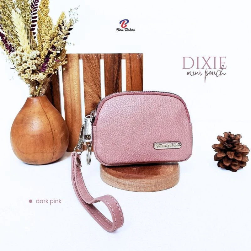 DIXIE POUCH BY BIRU TSABITA / POUCH DIXIE BIRU TSABITA / DOMPET KARTU MINI/ DOMPET KOIN BIRU TSABITA