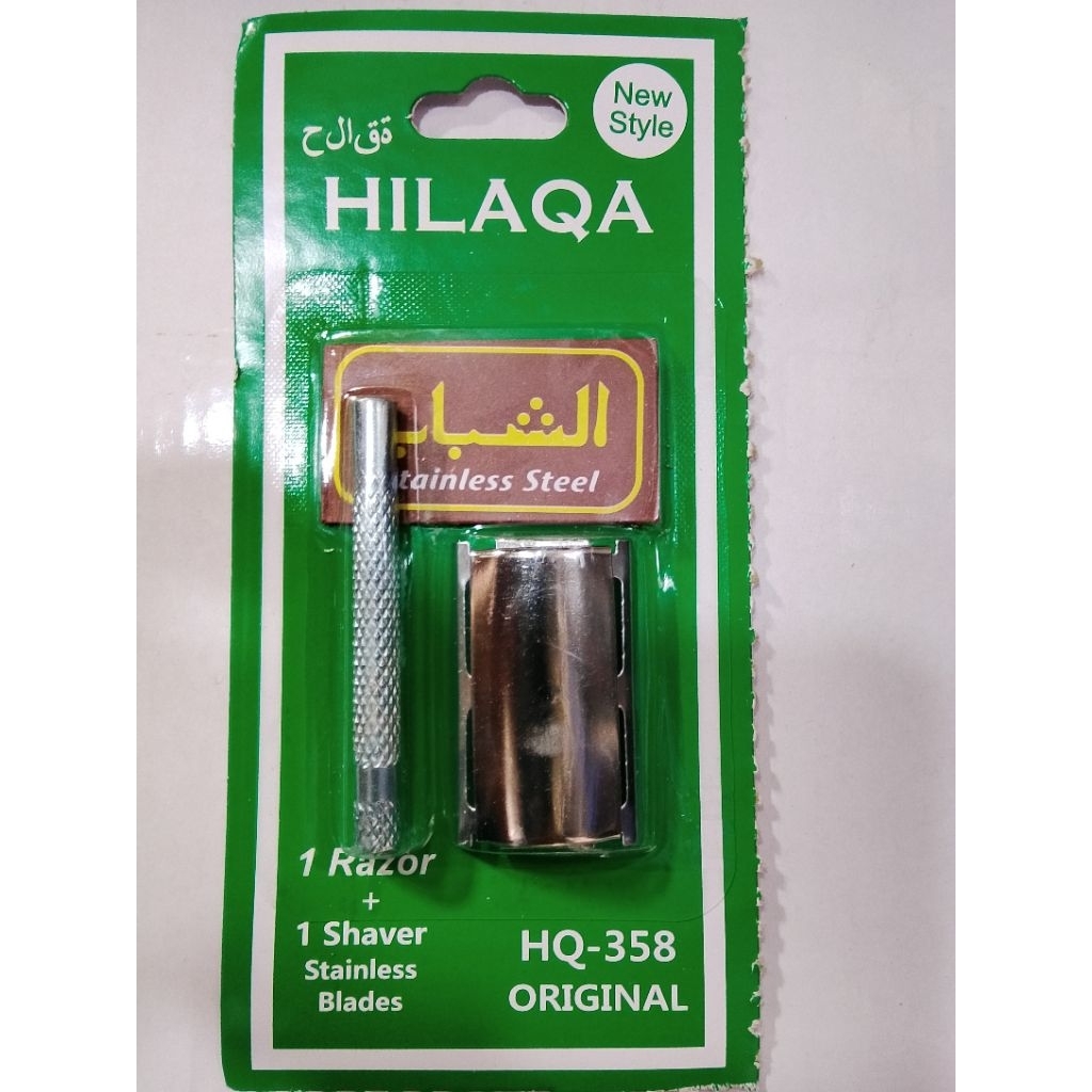 Cukuran jenggot besi Hilaqa plus silet