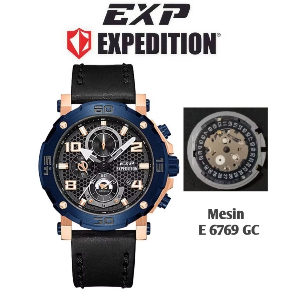 Mesin Original untuk Jam Tangan Expedition Type E 6769 GC