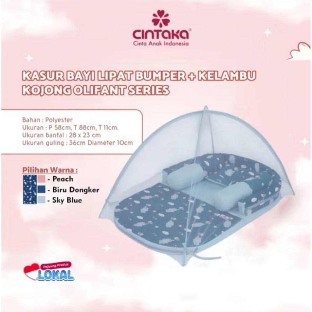 Cintaka kasur kolam + kelambu