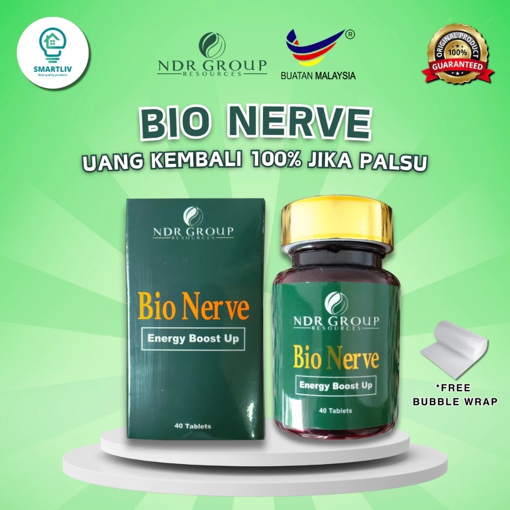 Bio Nerve NDR Malaysia Original 40 Pil