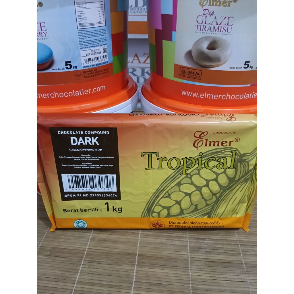 

(Elmer) compound tropical dark 1kg