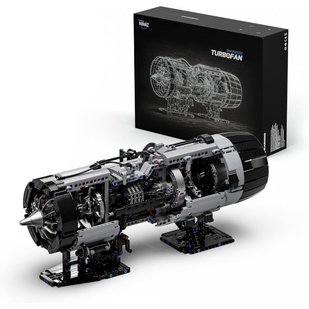 TERUJI NIFELIZ TURBOFAN ENGINE BUILDING SET, ENGINEERING CHALLENGE MODEL FOR ADULT KODE 937