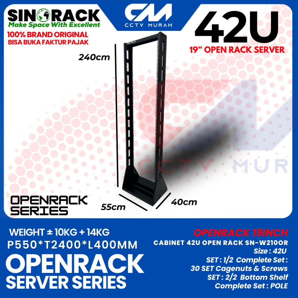 OPEN RACKK 42U SINORACK RACK 42U RACK SERVER