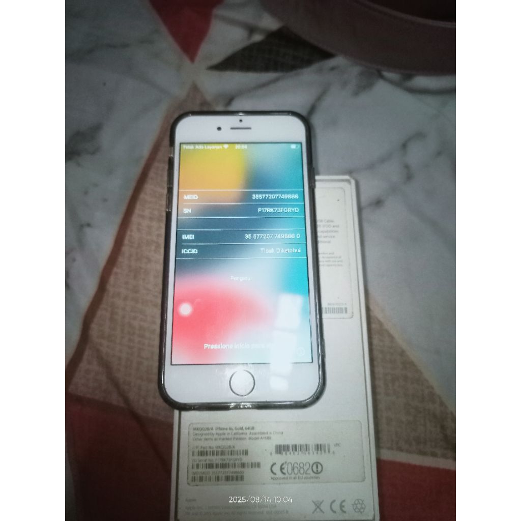IPHONE 6S 64GB LOCK ICLOUD
