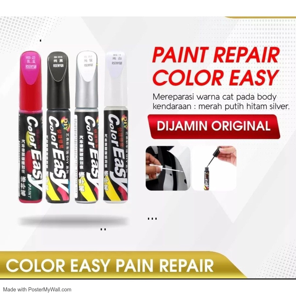 PERMANEN Color Easy Cat Spidol Penghilang Baret Mobil Motor