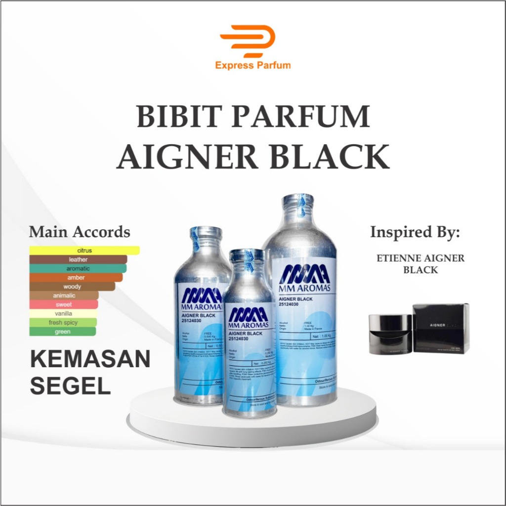 AIGNER BLACK/BLACK Bibit Parfum MM AROMAS