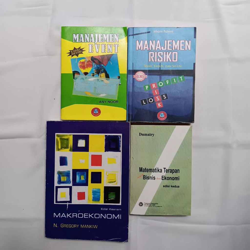 Preloved Buku Ekonomi & Bisnis @skiesbynas