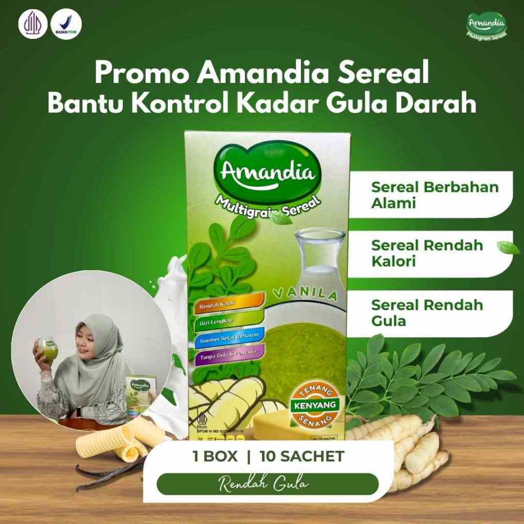 

Amandia Sereal Merupakan Sereal Sehat Rendah Gula Bebas Gluten Terbuat Dari Bahan Alami Pilihan