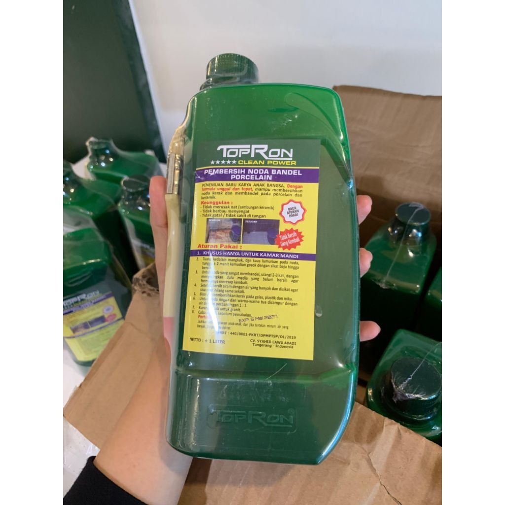 topron pembersih keramik