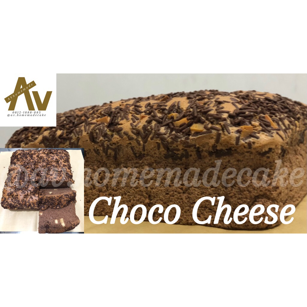 Castella Cake (Choco Cheese)