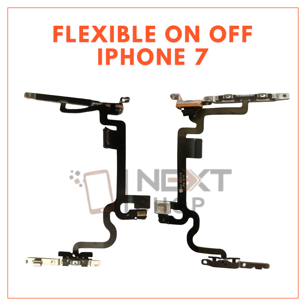 FLEXIBLE ON OFF IPHONE 7 + MIC + BLITE