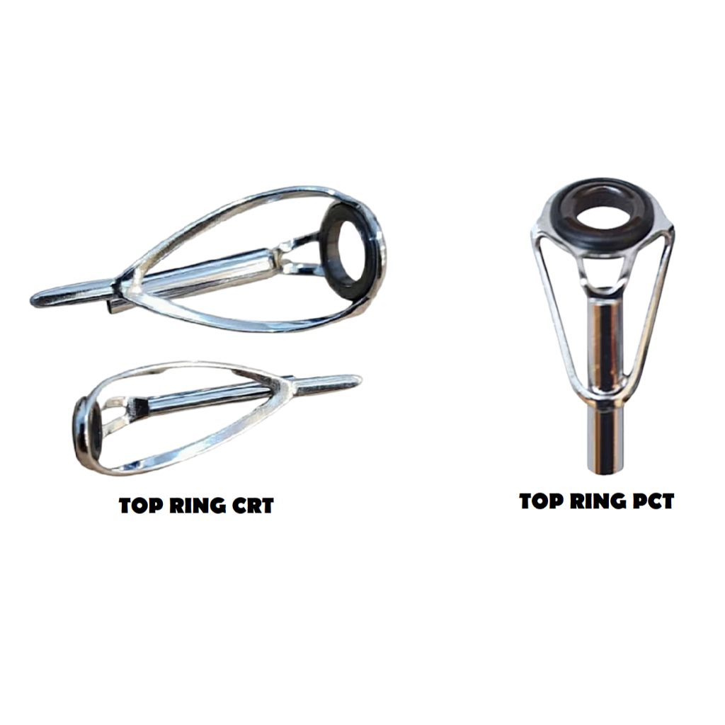 Top Ring Guide Joran Pancing Gamamis CRT & PCT Anti Karat 1pcs