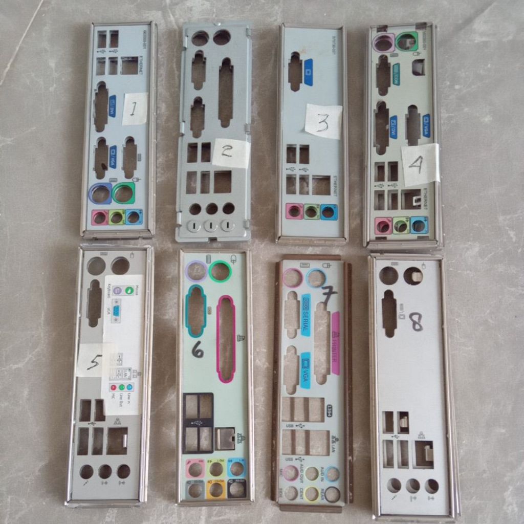 backpanel mobo builup ory bekas