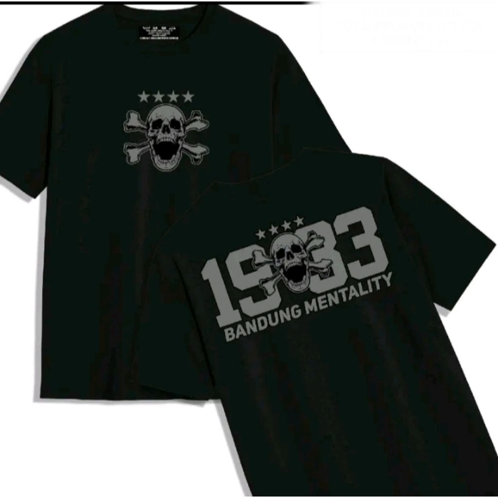 Kaos T shirt Bandung Mentality