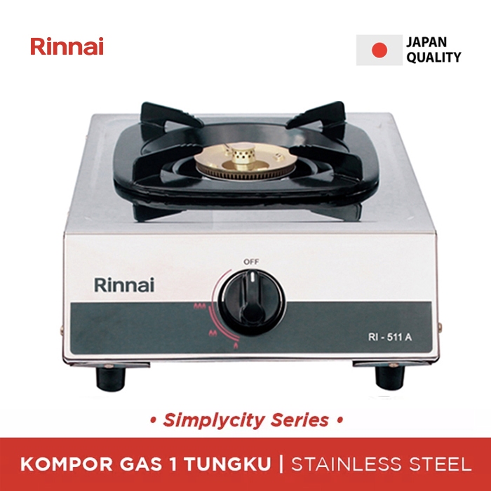 Rinnai Kompor Gas Rinnai RI-511A kompor gas 1 tungku rinnai RI 511A