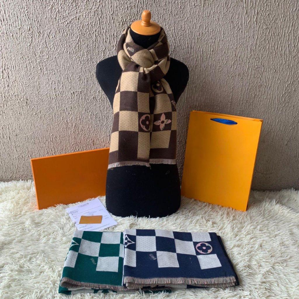 LUXYBAG LX4067 SELENDANG WANITA SCARF / SYAL BRANDED FULL SET LENGKAP PAPERBAG + BOX + FAKEBILL IMPO