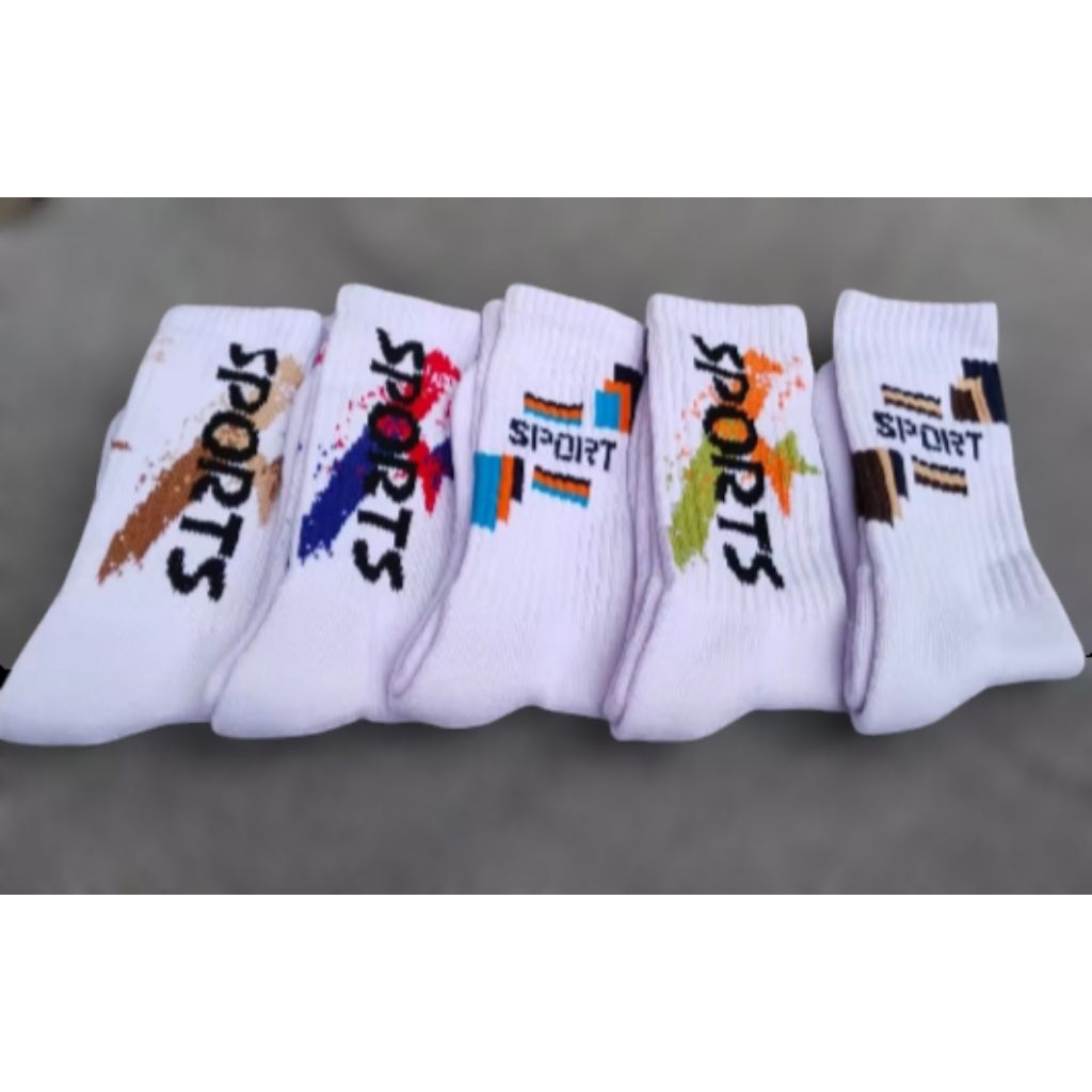 KAOS KAKI OLAHRAGA/KAOS KAKI SPORT PRIA WANITA/KAOS KAKI SPORT PANJANG