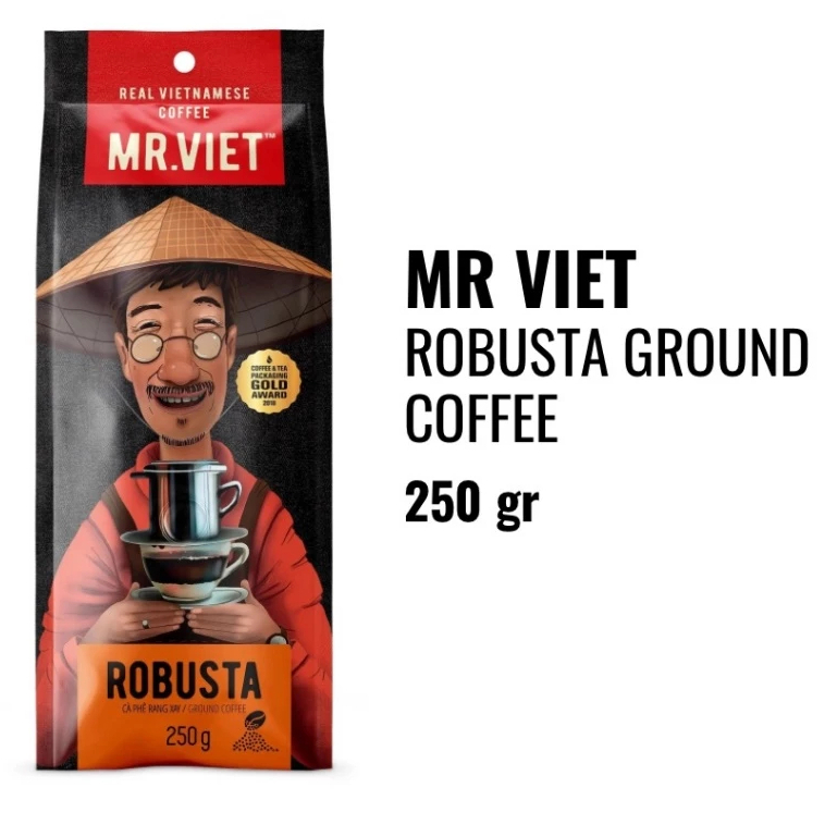 

Mr. Viet Robusta Ground Coffee 250 gr