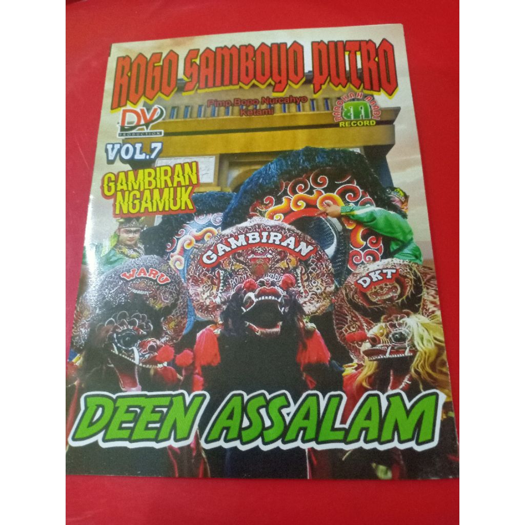 VCD JARANAN ROGO SAMBOYO PUTRO VOL 7