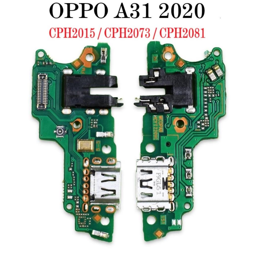 Papan Cas USB Oppo A31 2020 Sub Board Charger Original Copotan